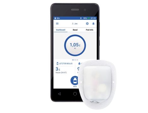 Omnipod dash - одноразовая инсулиновая помпа,1 комплект